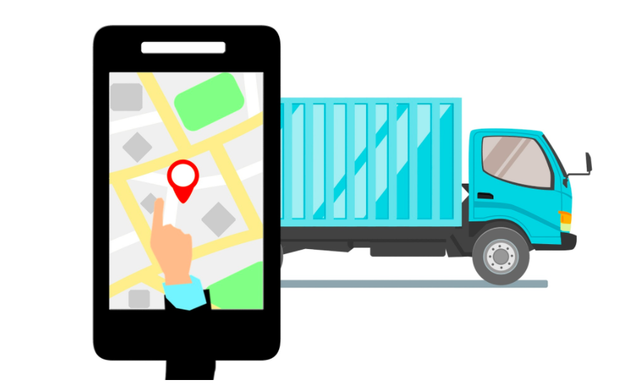 Rastreamento de caminhão via satélite