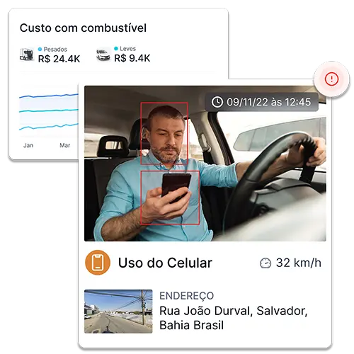 uso do celular motorista
