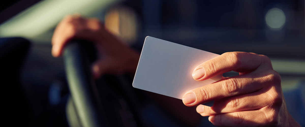 identificação do motorista