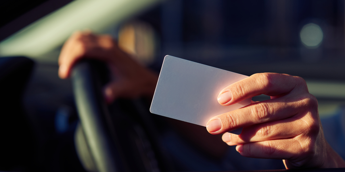 identificação do motorista