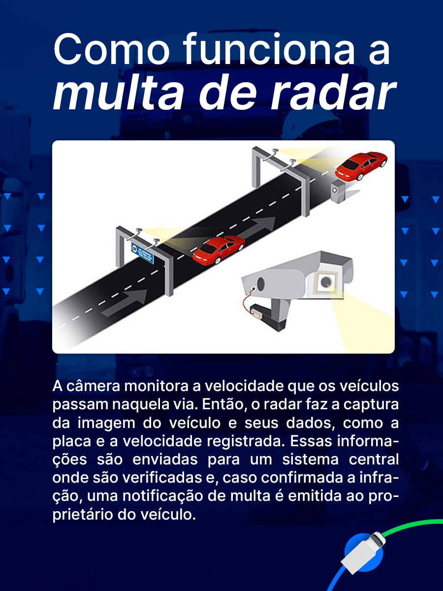 Como funciona a multa de radar