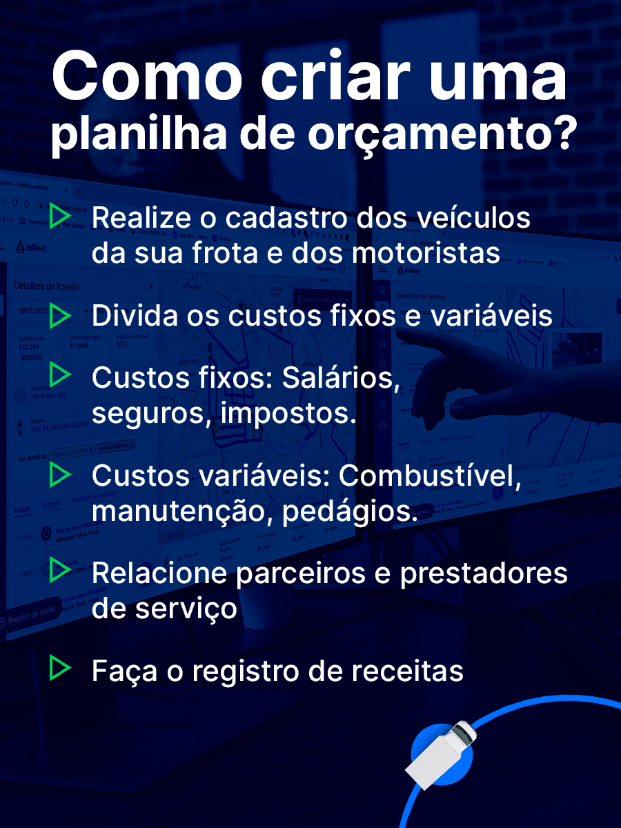 planilha de orçamento