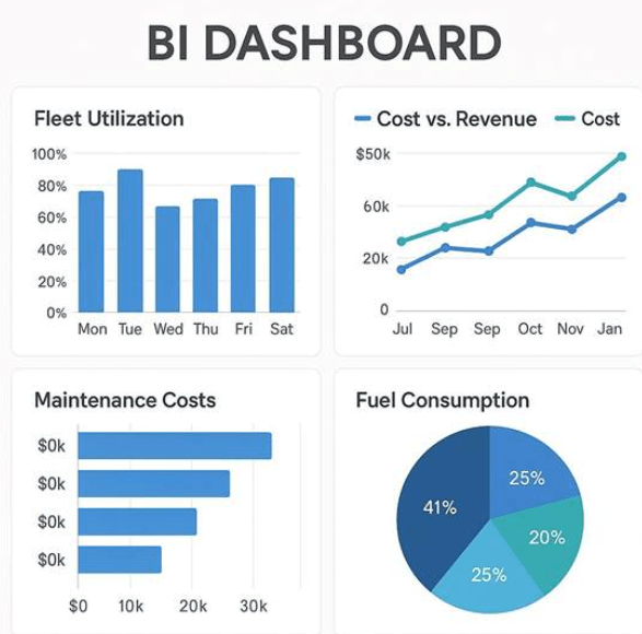 BI Logístico na Prática: Como Cruzar Dados de Operação e Finanças para Identificar Pontos de Economia 